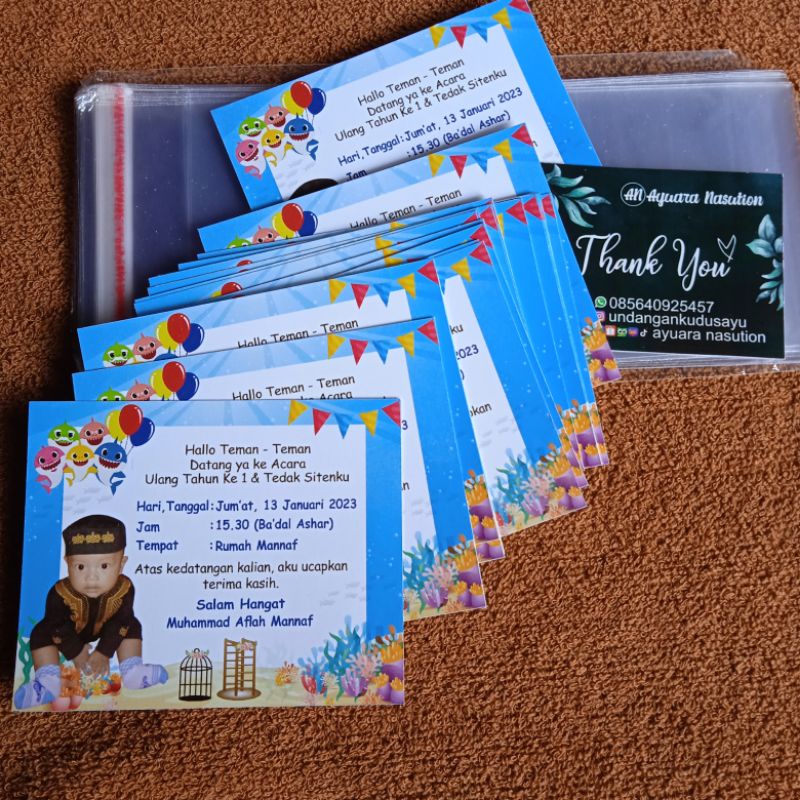 undangan ulang tahun/kartu ultah/undangan ultah free desain