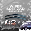 WIPER KATANA SJ40 1995-2005 SOFT PAD FRAMELESS ZX9 WIPER MOBIL KATANA