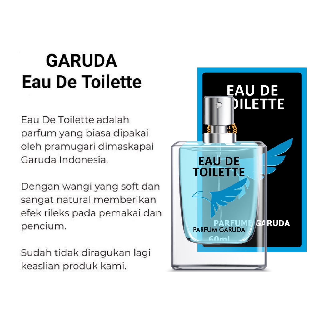 [ BISA COD ] Parfum Garuda Eau De Toilette Spesial Edition 60ml