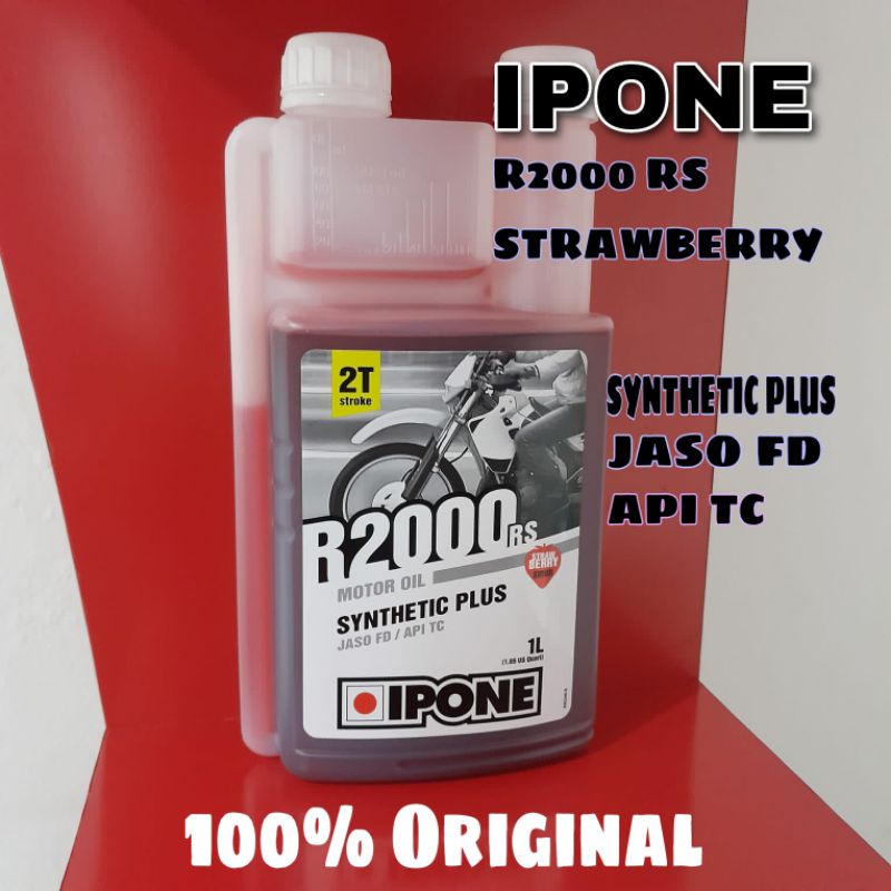 Ipone R2000 RS Strawberry 2T 1 Liter