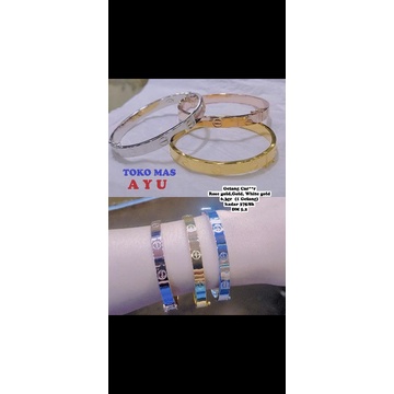 Gelang oval 3 warna 375