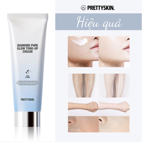 PRETTY SKIN Diamond Pure Glow Tone Up Cream 100ml