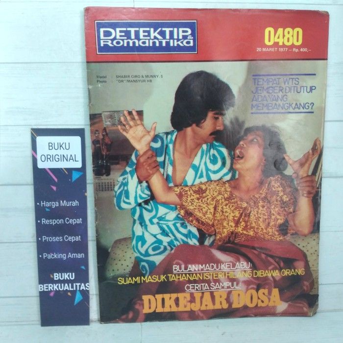 Majalah Detektip Romantika 0480 20 Maret 1977