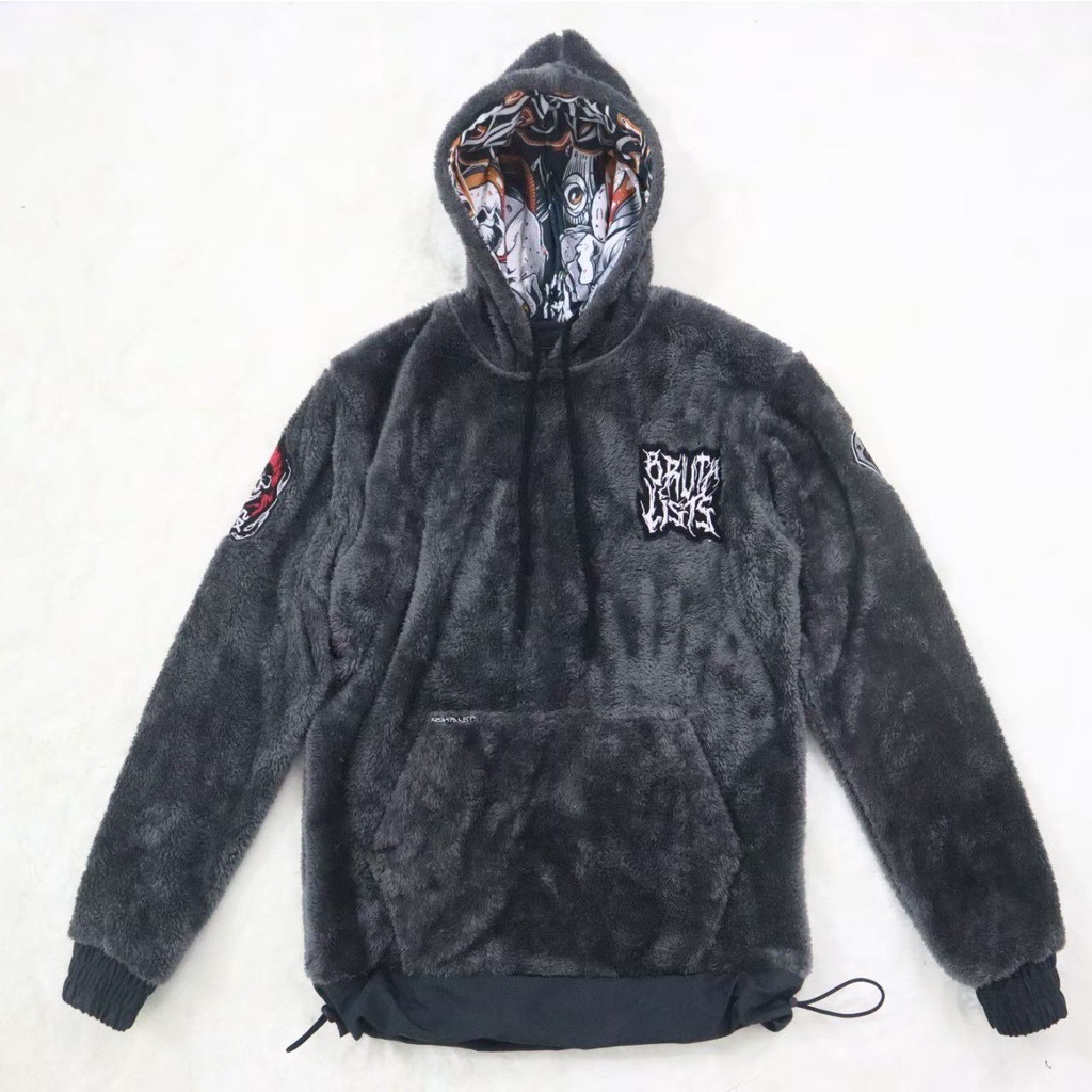 RDDSTORE jacket sherva / jacket sherpa pria / jacket pria / jacket sherpa bulu / sherva brutalists