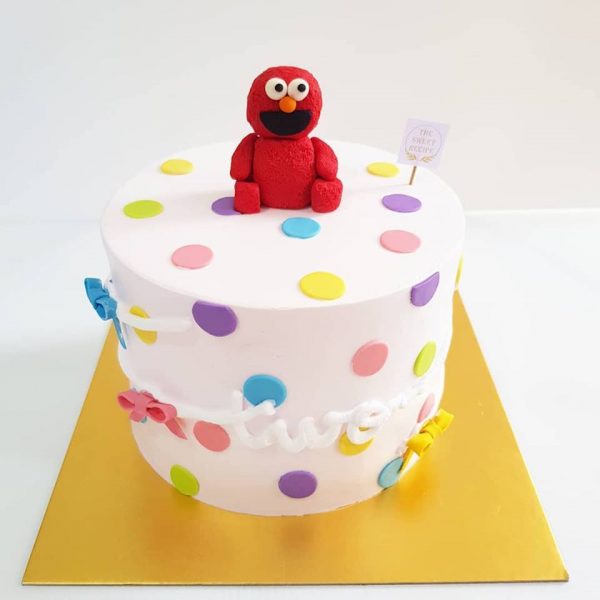 

Cake Elmo Polkadot