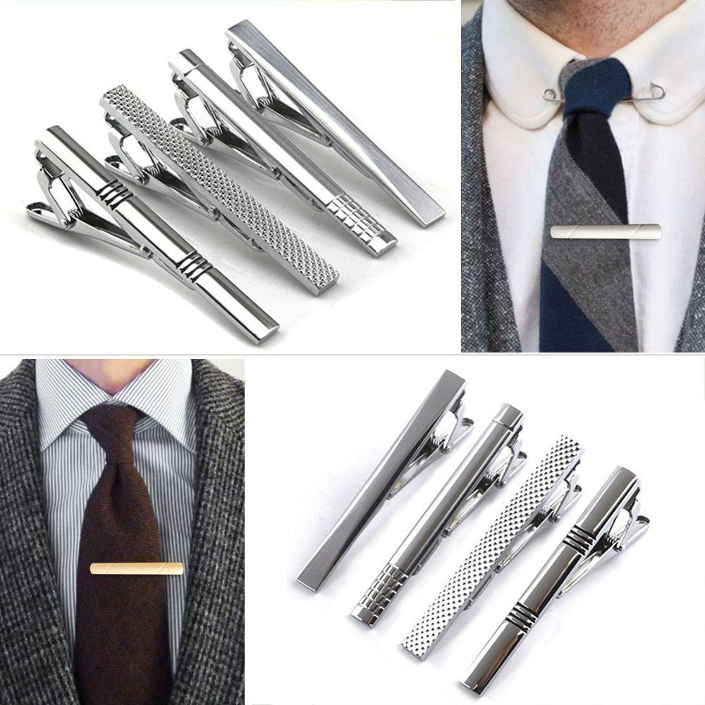 Preva Tie Clip Pin Dasi Bisnis Metal Stylish