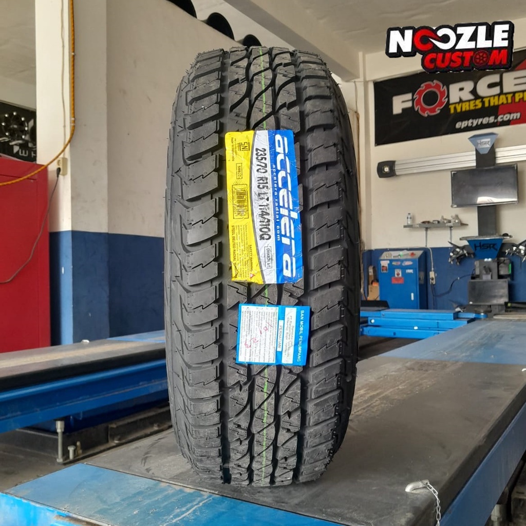 Ban ACCELERA 235/70 R15 Ban Offroad OMIKRON AT 235 70 Ring 15 - Gratis Pasang