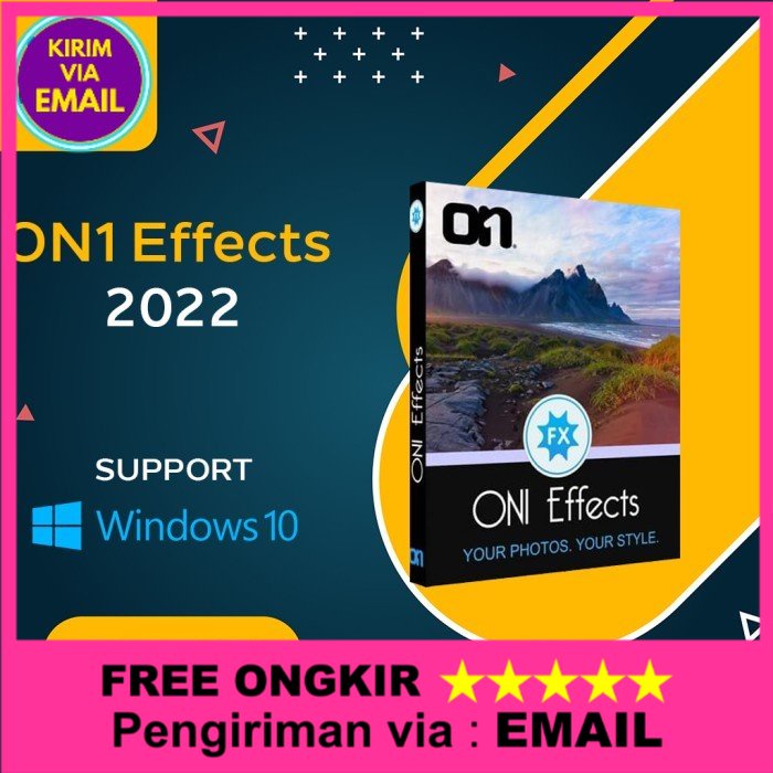 Plugin Photoshop: ON1 Effects 2022 Full Version [Win] Lifetime