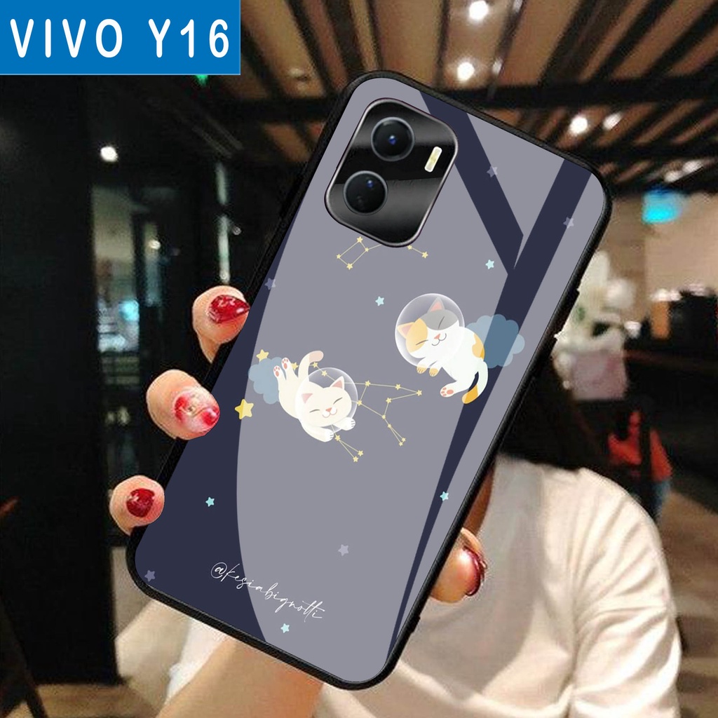 Softcase Kaca VIVO Y16 - Casing Hp VIVO Y16 - Case Hp VIVO Y16 - Softcase Vivo Y16 (S149)