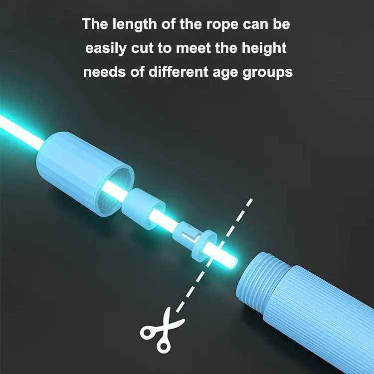 VAORLO TALI SKIPPING NEON JUMP ROPE LOMPAT TALI CAHAYA NEON ADJUSTABLE 2.8METER V28