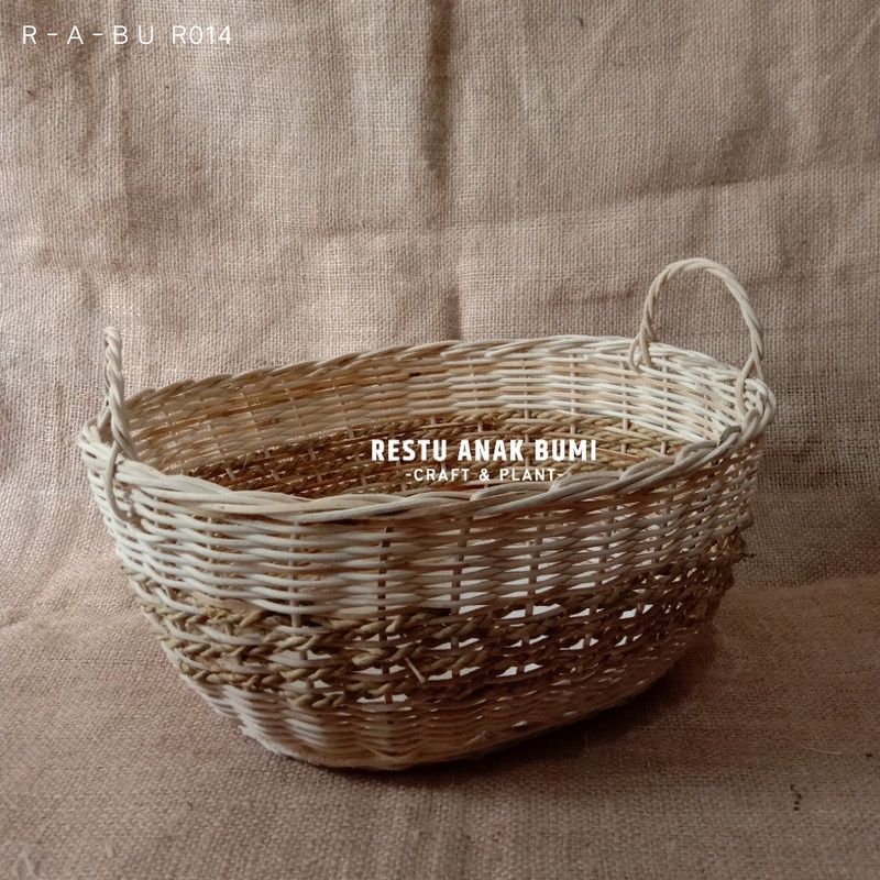 

(R013) Bowl mix Pandan S29x25/Hampers/Hantaran/Hadiah/Lamaran/Seserahan/Kado/Gift/Parcel Lebaran/Natal/Acara/Catering/Makanan/Minuman/Keranjang Buah/Souvenir/Wadah Serbaguna/Basket/Perabotan/Fruit Box/Sembako/Teh/Gula/Beras/Telur