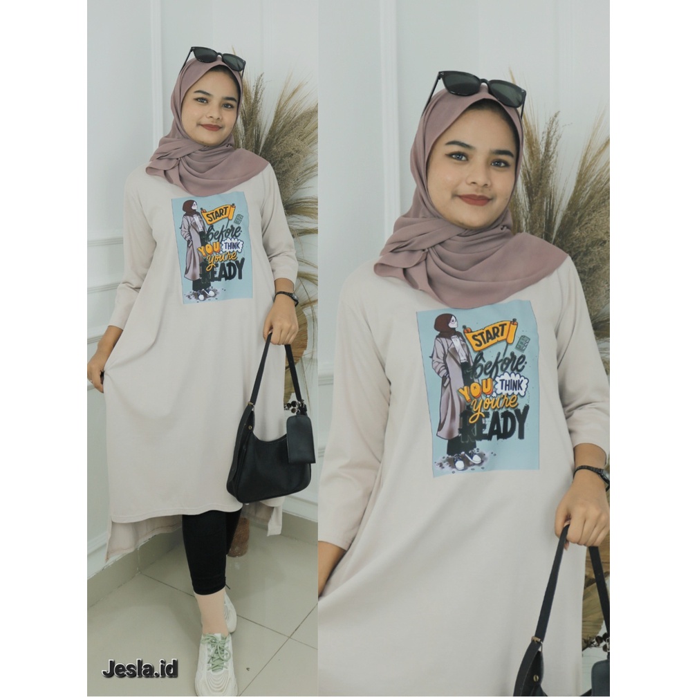 Kaos Oversize Wanita Star midi dress Bahan kaos katun combed 24S Aplikasi sablon ukuran s- xxl ld 90 - 120 cm Long tunik wanita jumbo Gamis wania model terbaru 2023 Pakaian muslim wanita Midi dress warna warna hitam putih Kaos remaja tanggung