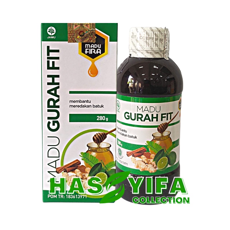 Jual Madu Gurah Fit Kemasan 280 Gram Obat Herbal Gangguan Pernafasan Batuk Berdahak Sinusitis 1806