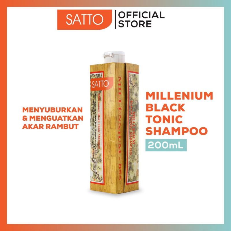 Satto Millenium Black Tonic Shampoo