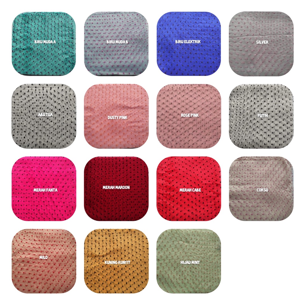 HIJAB ORGANZA SILK SEGIEMPAT BY AZARA SUPERFASHION MA 5063 KERUDUNG MATT ORGANZA PESTA 110 X 110 HARGA GROSIR