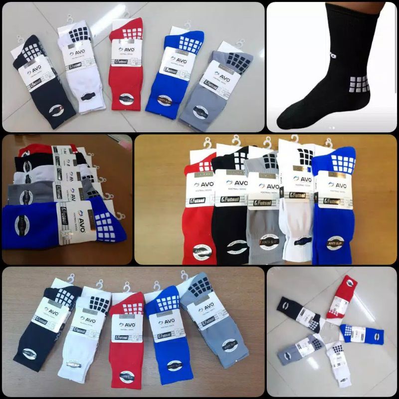 Kaos Kaki Avo anti selip - Kaos kaki Futsal Original AVO pendek