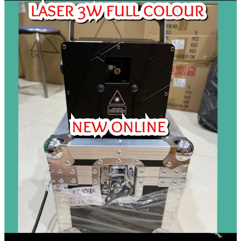 LASER 3 WATT AMATE FULL COLOUR