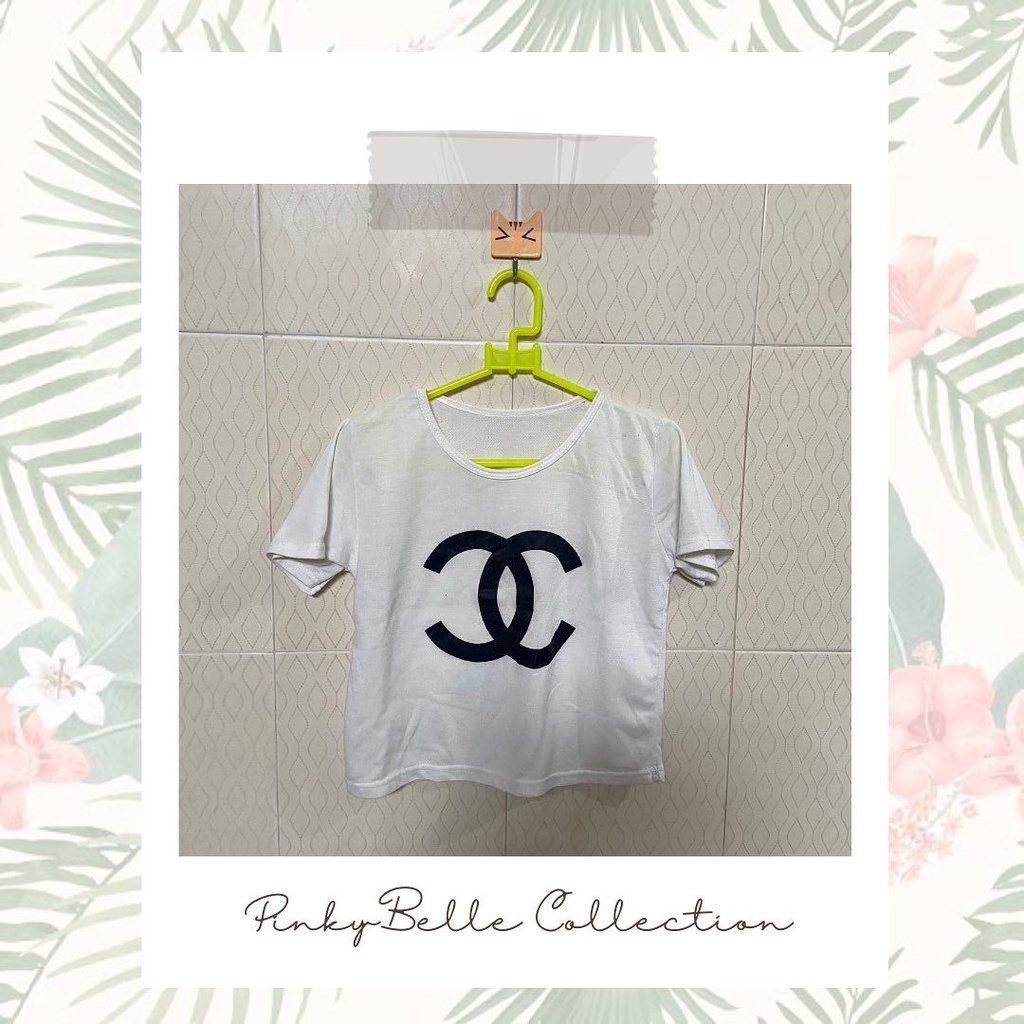 PRELOVED BAJU KAOS CROP ANAK TANGGUNG REMAJA CEWE