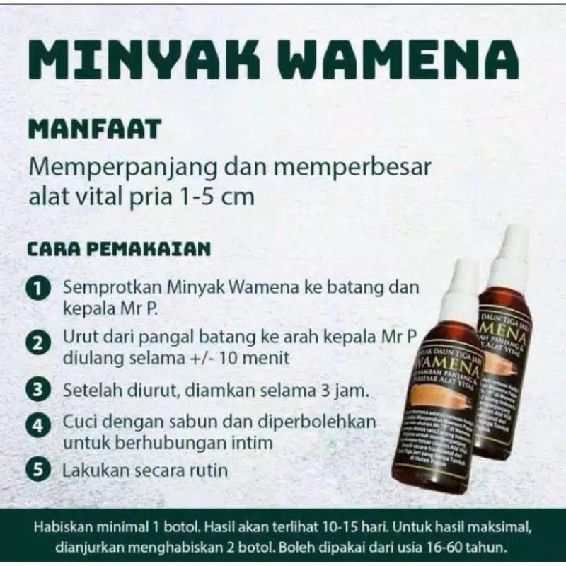 Minyak Wamena  Daun Tiga Jari Original