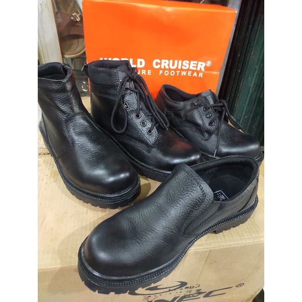 sepatu safety ujung besi/sepatu Septi boots kerja berat dan kerja lapangan