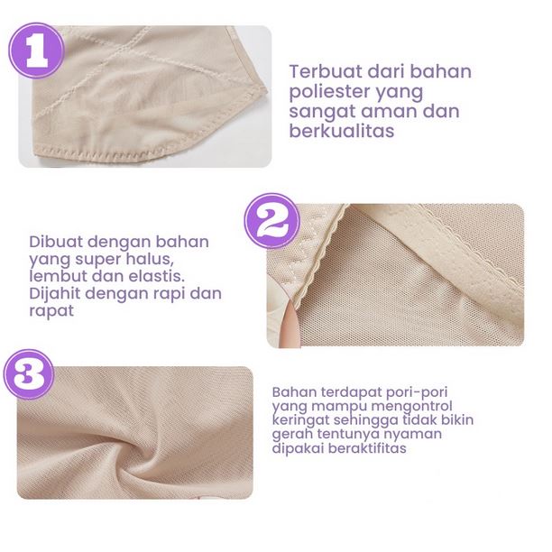 Waist Shaper Korset  Pelangsing Pengecil Perut Buncit