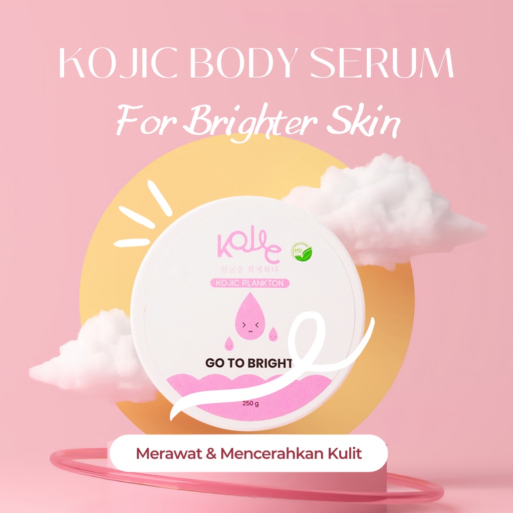 Body serum Go to Bright by Kojic Plankton