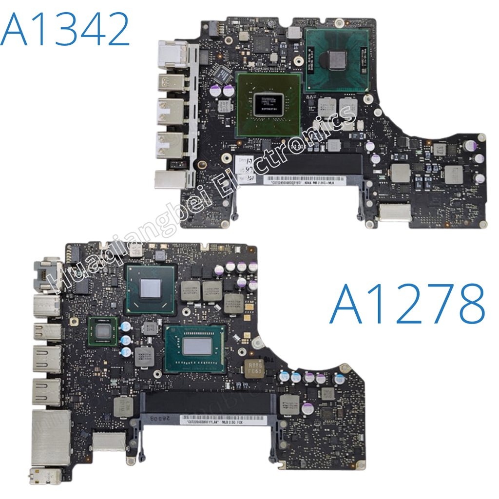Mainboard Asli A1342 A1278 Motherboard untuk Macbook Pro 13 A1278 A1342 thn 2008 2009 2010 2011 2012