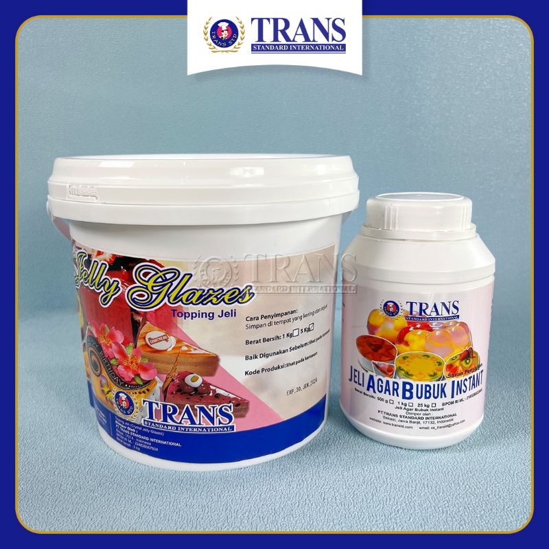 

Crystal Jelly Glasses Trans 1kg