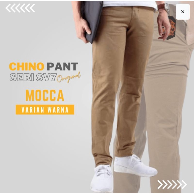 Celana Chinos Pria / Bahan Stretch / Melar / DICKIES / HURLEY Full Acc / Slimfit