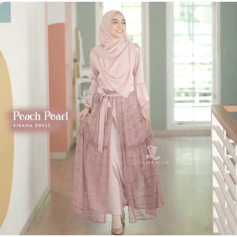 MOM & KIDS COUPLE KIRANA DRESS BYZAYRAHIJAB (DRESS MOM)