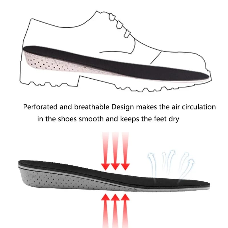 SOL PENINGGI BADAN INSOLE PENINGGI ALAS PENAMBAH TINGGI BADAN SOL DALAM SEPATU