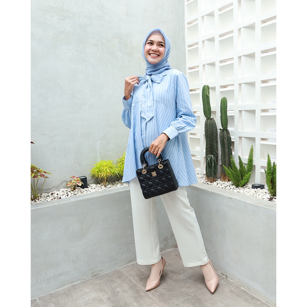 GUMALA Blouse - Baju Kerja Wanita Terbaru by Hijab Mamah icis