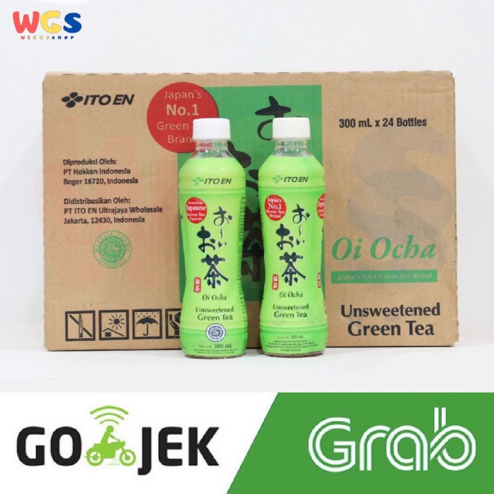 ItoEn - Ito En Japanese Green Tea 24 btl x 300ml - Khusus Gojek - Grab