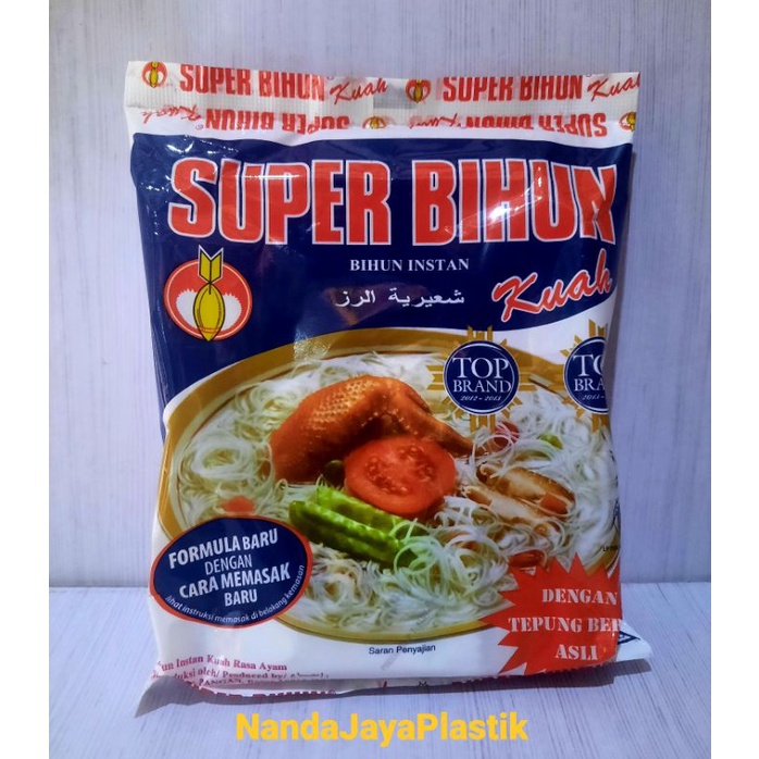 

SUPER BIHUN INSTANT BIHUN KUAH MINYAK BAWANG 81 Gram