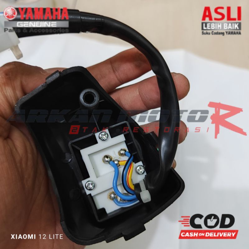 HOLDER SAKLAR KANAN KIRI MIO SPORTY SMILE  SOUL JUPITER Z BURHAN MX ORIGINAL