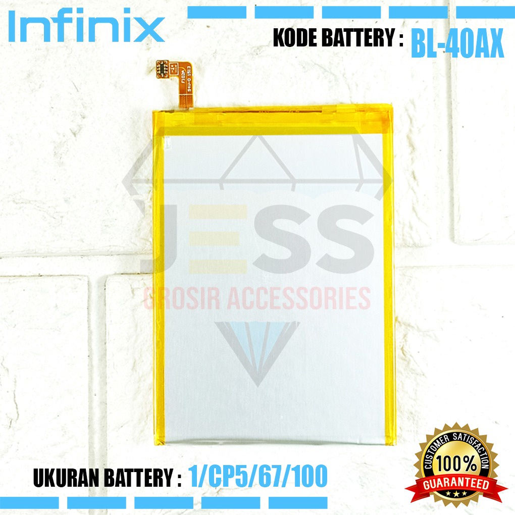 Baterai Battery Original INFINIX BL-40AX BL40AX For Type Hp Infinix Hot Note - Note 1 - X551