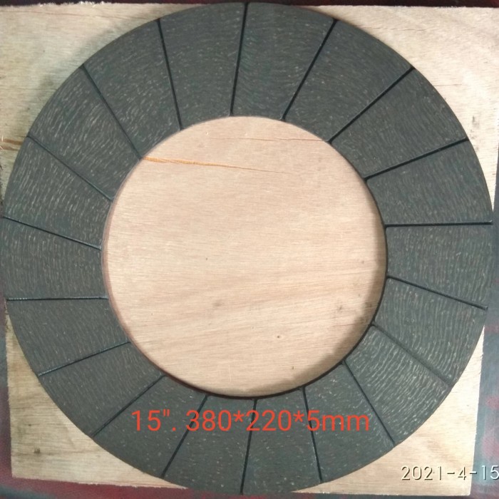 kampas kopling nikki fron 15" untuk hino,fuso dan nissan.