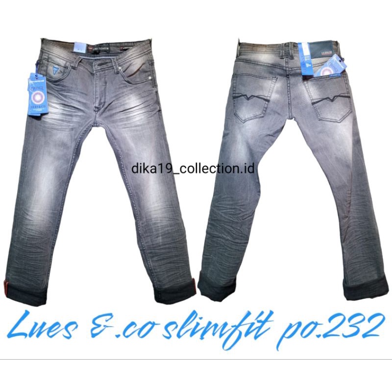 Celana Lues.co Premium | Celana Panjang Jeans Olma | Celana Panjang Trendy