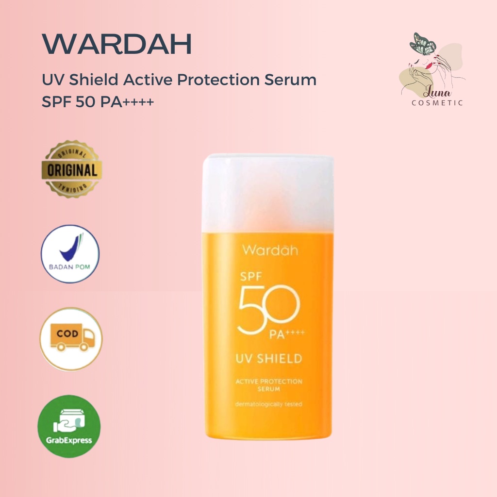 Wardah UV Shield Active Protection Serum SPF 50 PA++++ | WardahSunscreen