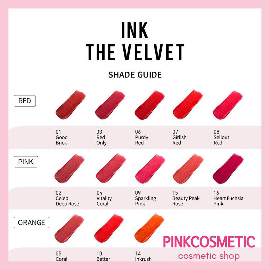 Peripera Ink The Velvet 4g