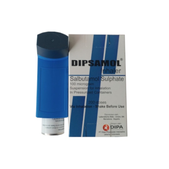 DIPSAMOL INHALER 100MCG
