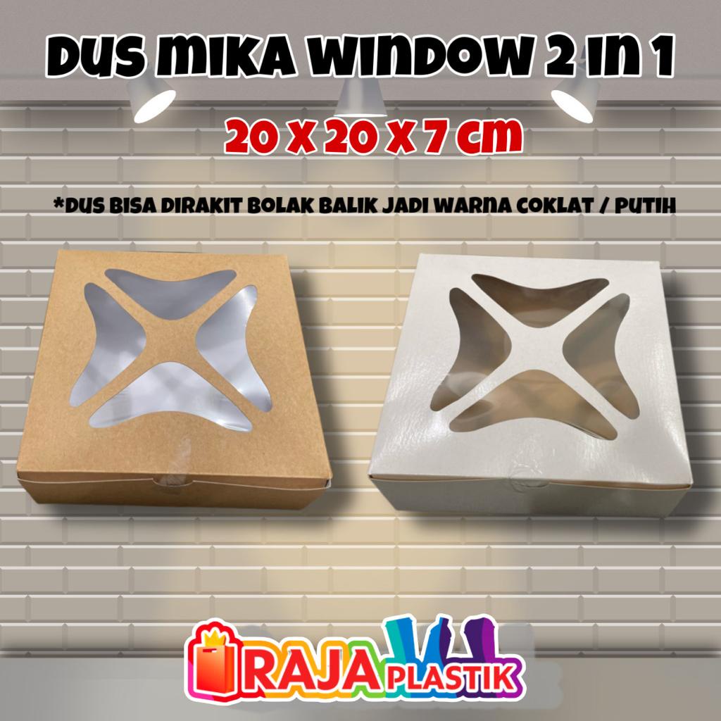 

Dos Brown Kraft Mika Motif dan Polos 20x20x7cm / Dos Kraft Polos 20x20x7cm