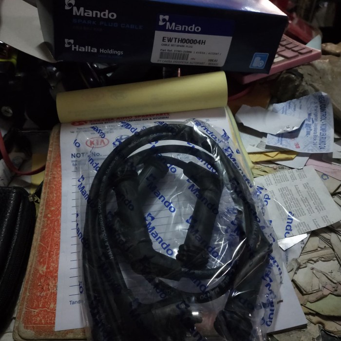 kabel busi hyundai accent accent verna avega old getz ORIGINAL ( HM HYUNDAI )