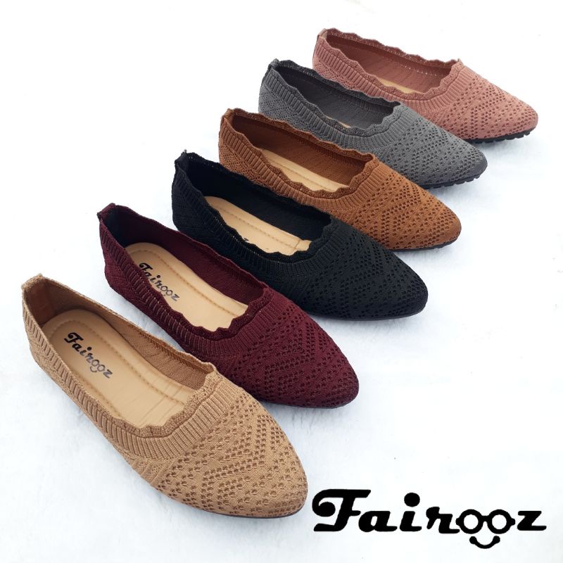 Fairooz - RIKA Sepatu Wanita Rajut Import
