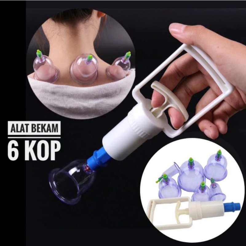 ALAT BEKAM LENGKAP (Pompa + 6 Kop Bekam)