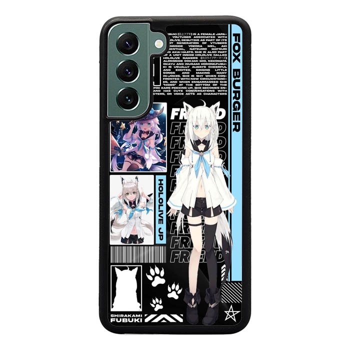 Anime Edition Case Samsung S22 S21 S20 S10 S10e S9 S8 S7 Ultra Plus FE Lite 2020 Edge 5G Hololive Sh