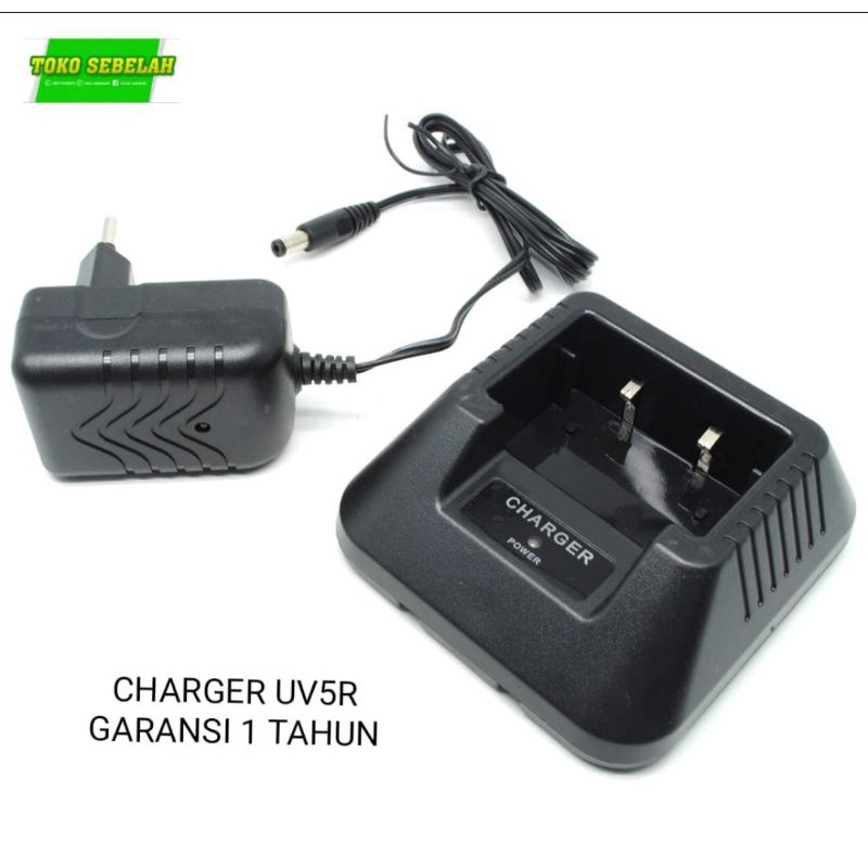 CHARGER UV5R CASAN ADAPTOR UV5R GARANSI 1 TAHUN