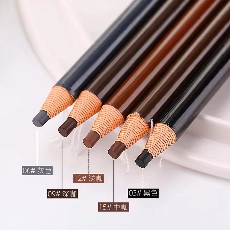 Mysterygirl - Eyebrow Pensil Alis Pensil Mata Lasting Pen HENGSI ART COLOURED SOFT NO:1818 ECER ORIGINAL