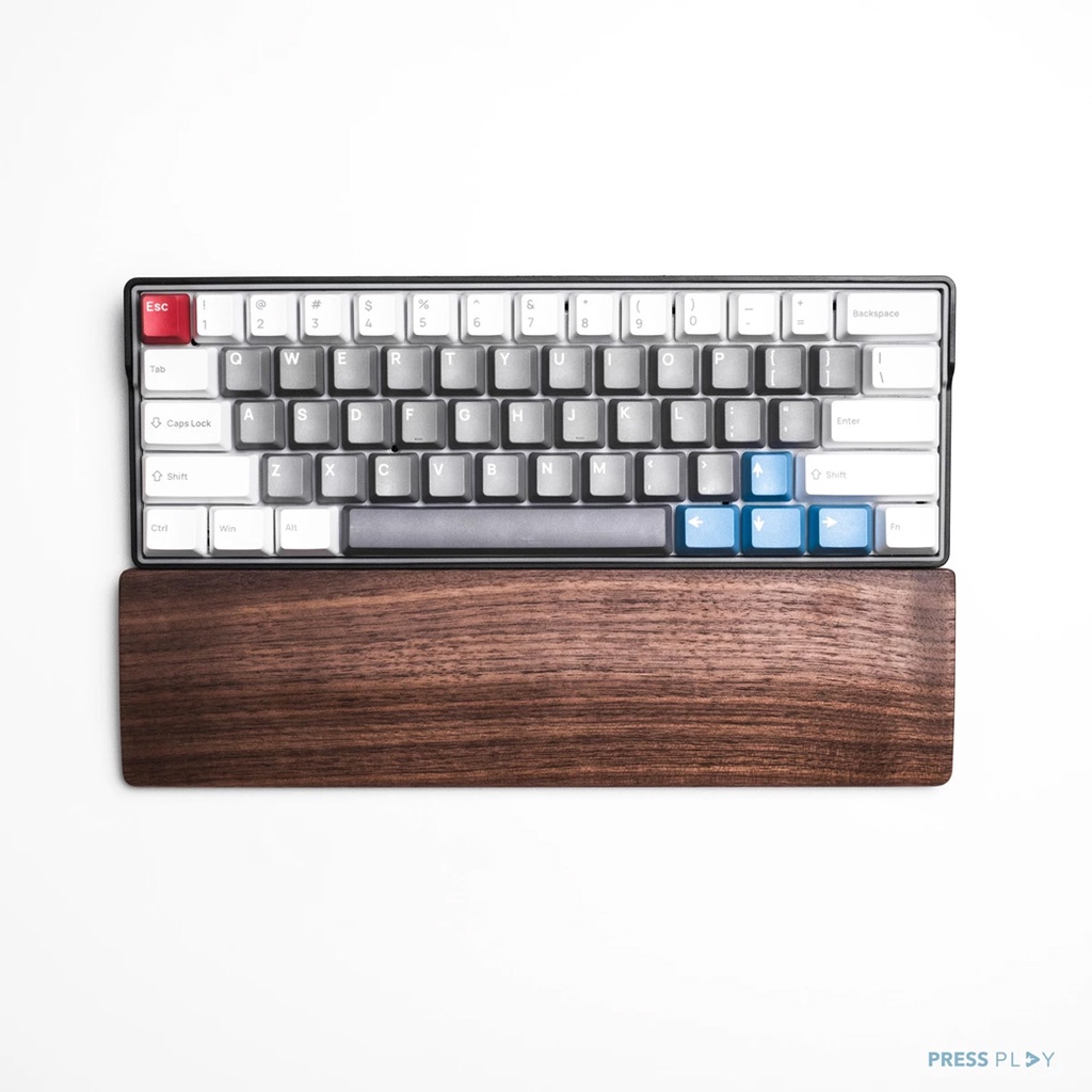 Press Play Wooden Wrist Pad / Wrist Rest