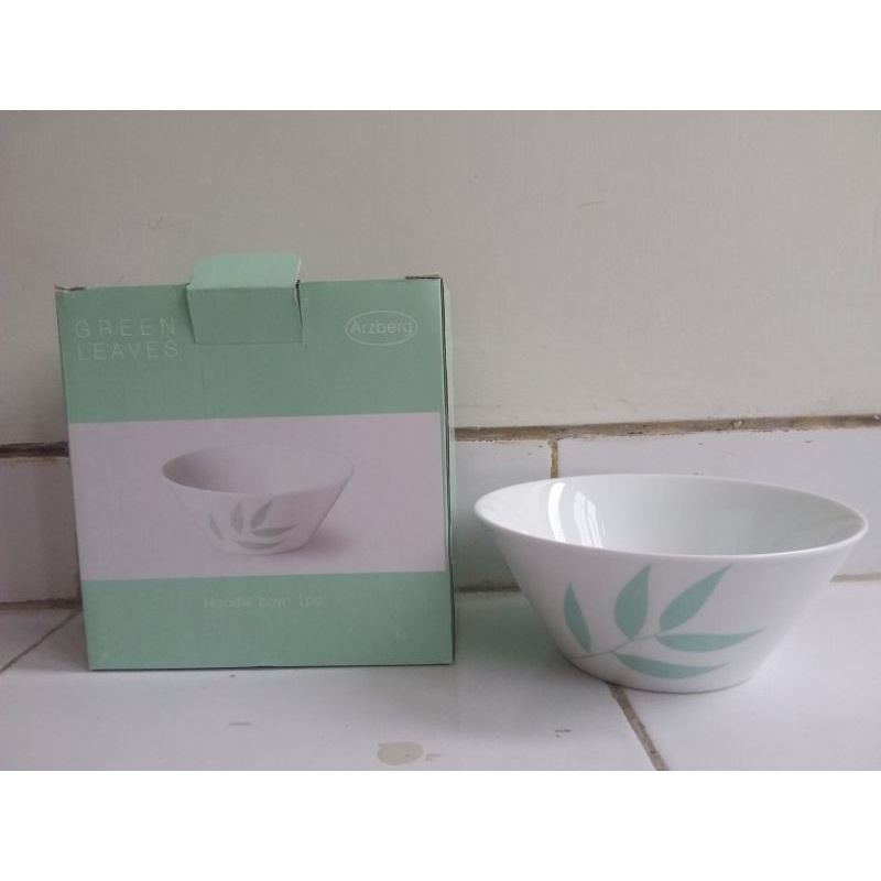 Mangkok Tanggung import Noodle Bowl ARZBERG ( 1 pc ) / NEW, sdh termsk buble wrap